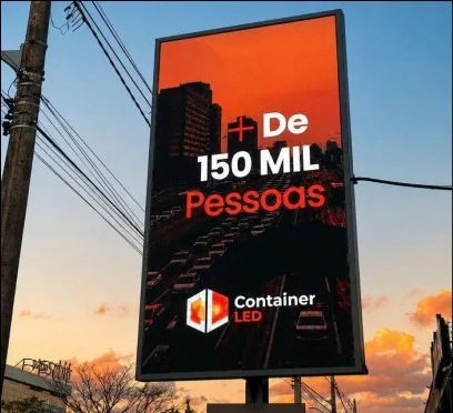 Painel da Avenida Anselmo Alves em frente ao Pátio Sabiá